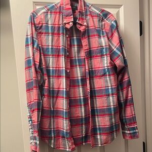 J. Crew Men's Casual Plaid Shirt